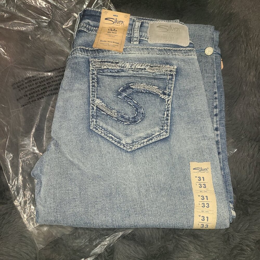 Silver jeans Co Suki 31x33